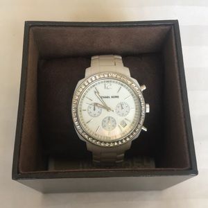 White Michael Kors watch